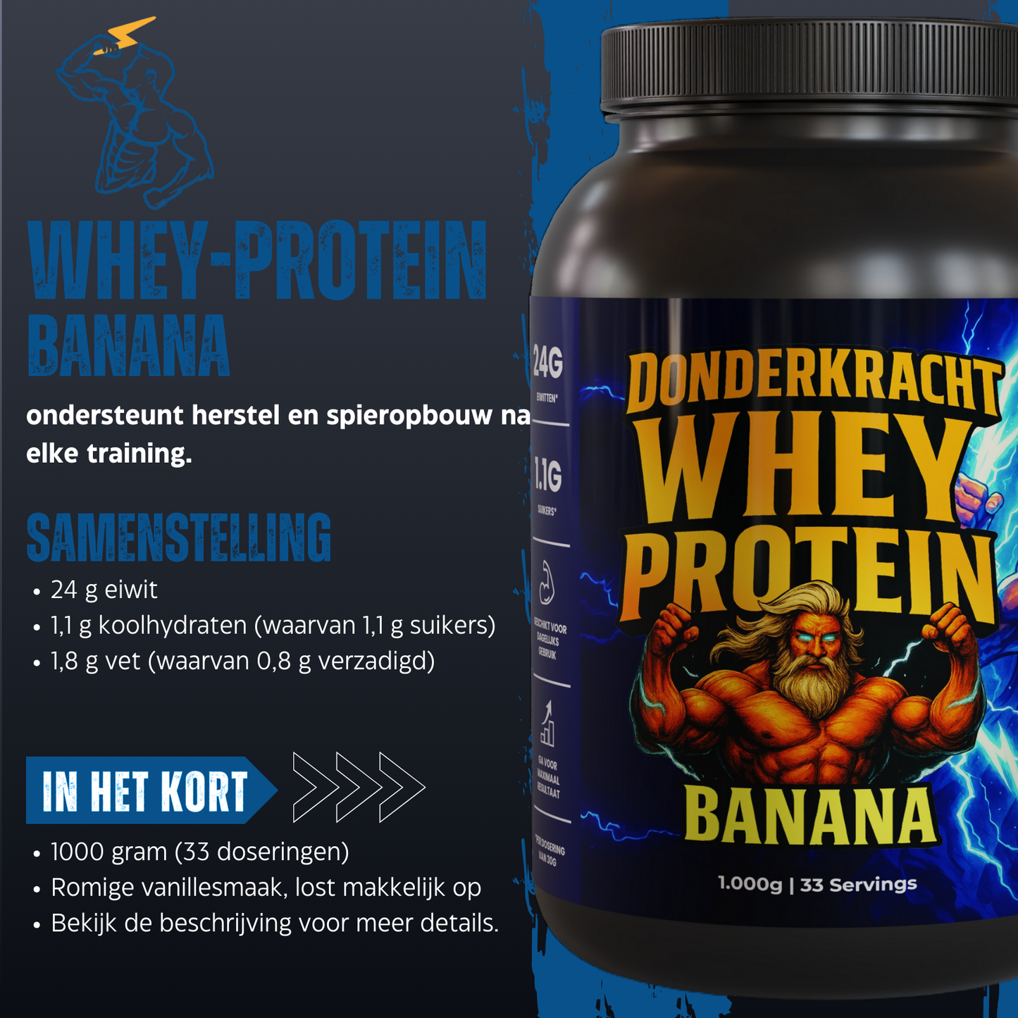 Whey Protein Banaan