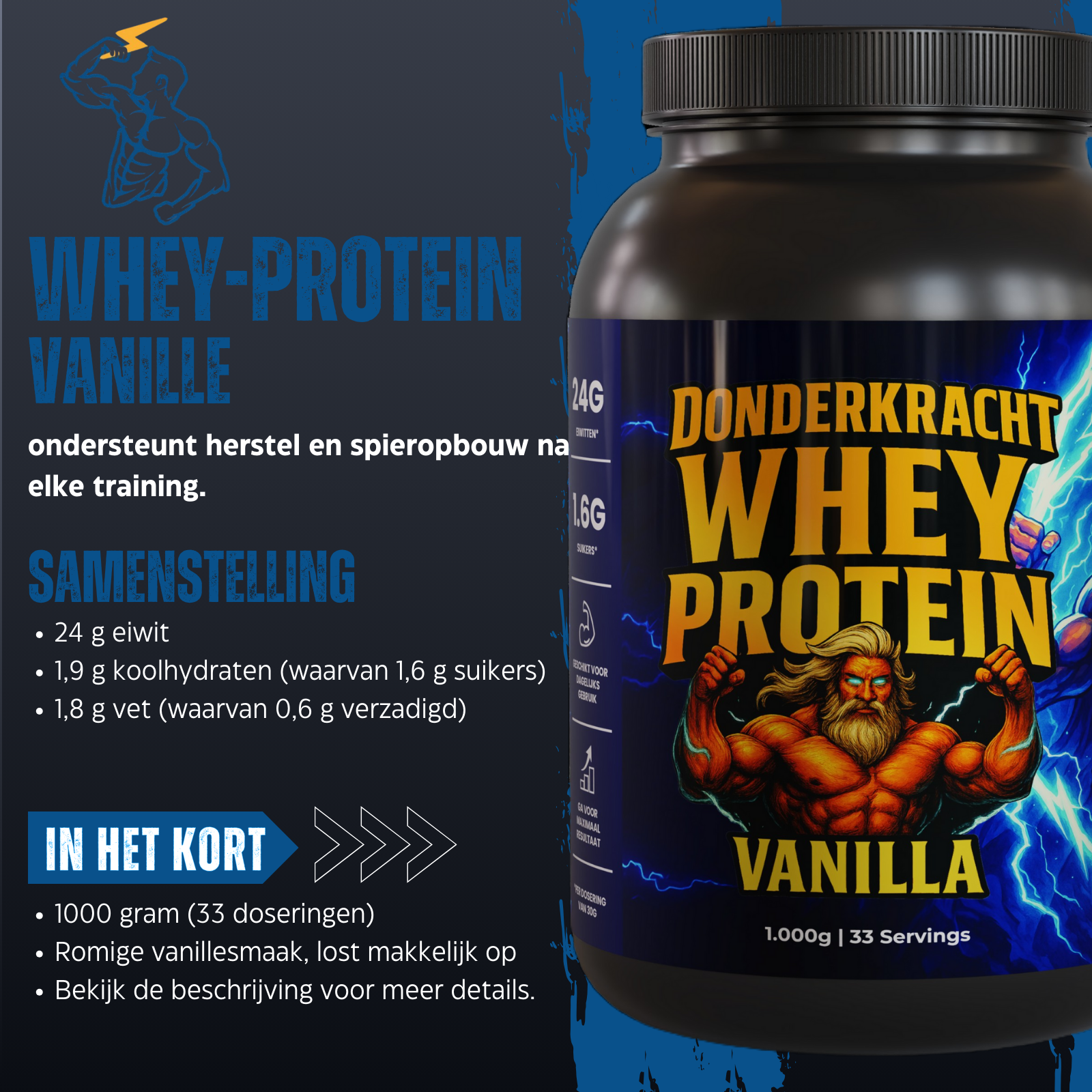 Whey Protein Vanille