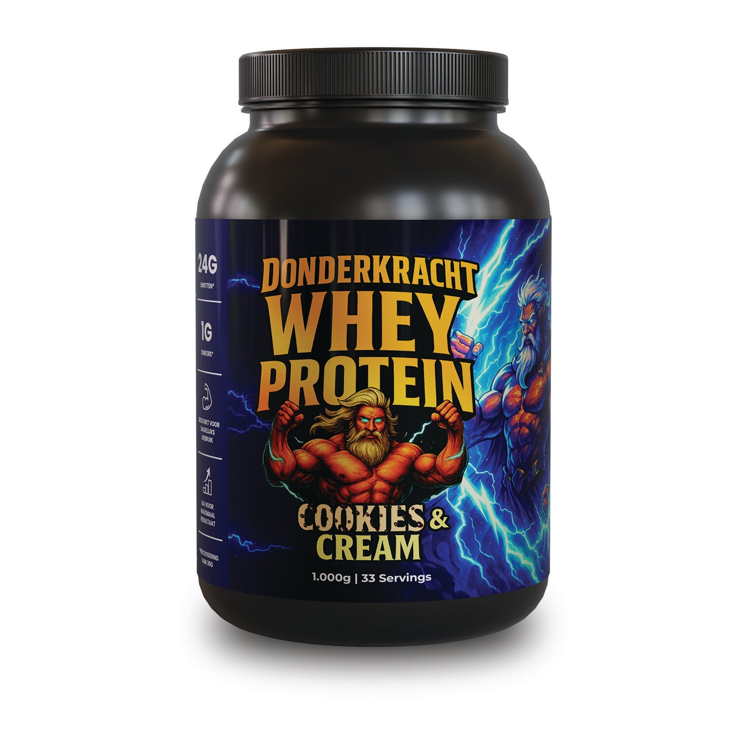 Whey Protein Cookies & Cream